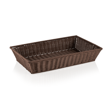 Cos GN 11 Weaver Pro GN, maro, polipropilena, otel cromat nichel 1810