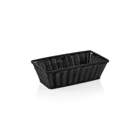 Cos GN 13 Weaver Pro GN, negru, polipropilena, otel cromat nichel 1810
