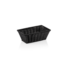 Cos GN 14 Weaver Pro GN, negru, polipropilena, otel cromat nichel 1810