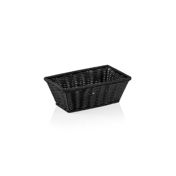 Cos GN 14 Weaver Pro GN, negru, polipropilena, otel cromat nichel 1810