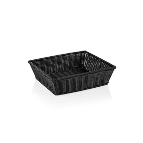 Cos GN 23 Weaver Pro GN, negru, polipropilena, otel cromat nichel 1810