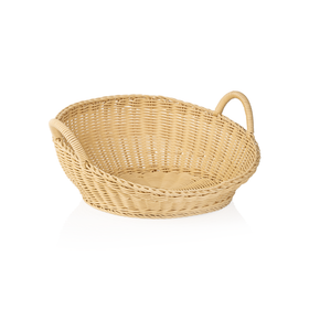 Cos pentru paine cu manere Weaver Pro , Ø 46 cm, inaltime 18,57,5 cm, bej deschis, polipropilena, fara BPA