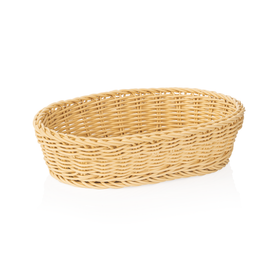 Cosuri profesionale pentru masa, 28 x 16 x 8 cm, ovale, bej deschis, polipropilena, fara BPA Formatul compact si practic il
