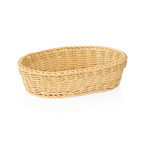 Cosuri profesionale pentru masa, 28 x 16 x 8 cm, ovale, bej deschis, polipropilena, fara BPA Formatul compact si practic il