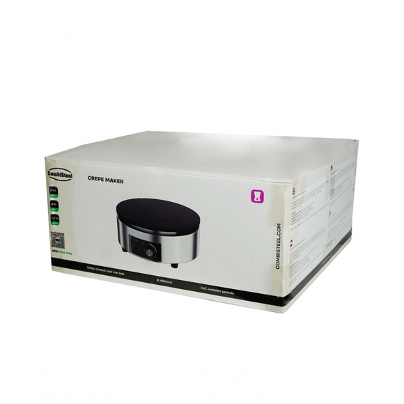 Crepiera electrica Ø40cm, plita fonta cu teflon, 230V, 3 kW