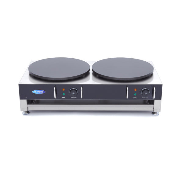 Crepiera electrica dubla, 2xØ40cm, 230V, 6kW