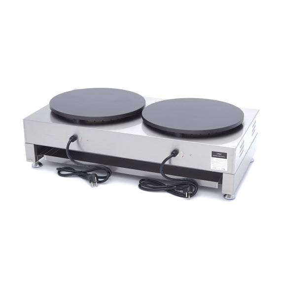 Crepiera electrica dubla, 2xØ40cm, 230V, 6kW