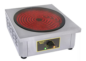 Crepiera electrica cu placa ceramica sticla, Ø40cm, 230V, 2.5kW