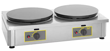 Crepiera pe gaz dubla, 2xØ40cm, 6,4kW Crepiera cu gaz model dublu