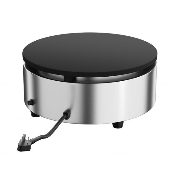 Crepiera electrica Ø40 cm, plita fonta cu teflon, 3 kW, 230 V.