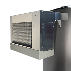 CRU1015P wo Panel-Otel inoxidabil, 10.1 - 15 m³, 0 la 8 C, Ventilat, LED, 910 W, Gama CRUP de unitati de