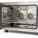 Cuptor combi steam, cap. 4 tavi (GN 11 60 x 40cm), aburi, analogic, 6,5 kW, 380V Cu acest cuptor combinat cu