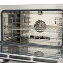 Cuptor combi steam, cap. 4 tavi (GN 11 60 x 40cm), aburi, digital, 6,5 kW, 380V