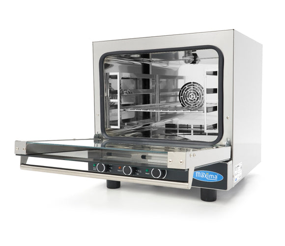 Cuptor combi steam, cap. 4 tavi (GN 23), aburi, analogic, 3,3 kW, 230V Un cuptor profesional combi cu