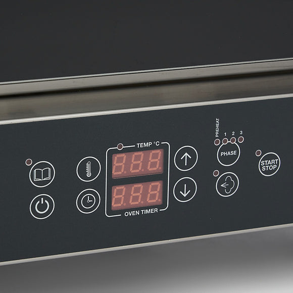 Cuptor combi steam, cap. 4 tavi (GN 23), aburi, digital, 3,3 kW, 230V Un cuptor profesional combi cu