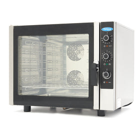 Cuptor combi steam, cap. 6 tavi (GN 11 60 x 40cm), aburi, analogic, 7,9 kW, 380V Cu acest cuptor combi cu