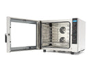 Cuptor combi steam, cap. 6 tavi (GN 11 60 x 40cm), aburi, analogic, 7,9 kW, 380V Cu acest cuptor combi cu