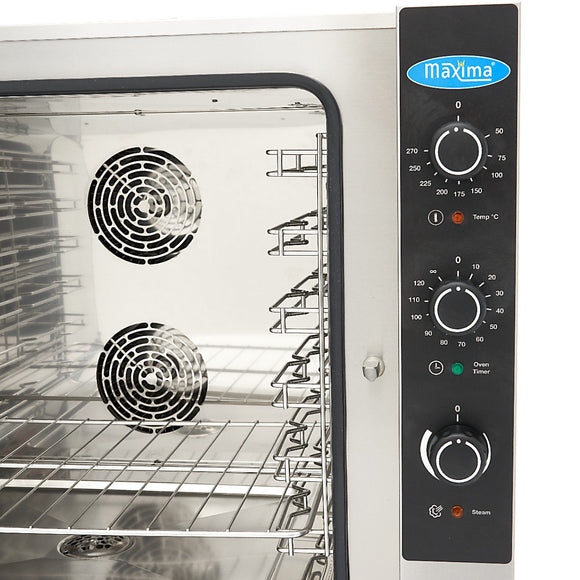 Cuptor combi steam, cap. 6 tavi (GN 11 60 x 40cm), aburi, analogic, 7,9 kW, 380V Cu acest cuptor combi cu