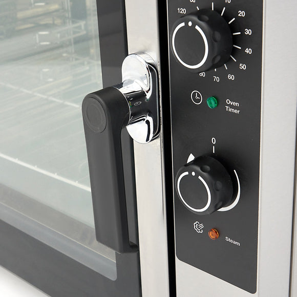 Cuptor combi steam, cap. 6 tavi (GN 11 60 x 40cm), aburi, analogic, 7,9 kW, 380V Cu acest cuptor combi cu
