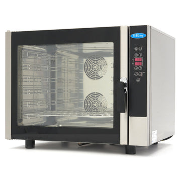 Cuptor combi steam, cap. 6 tavi (GN 11 60 x 40cm), aburi, digital, 7,9 kW, 380V Un cuptor profesional combi cu