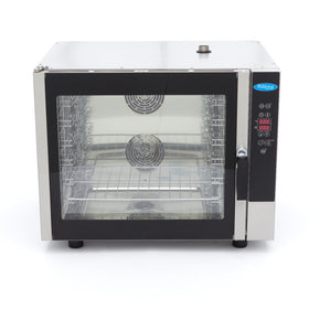 Cuptor combi steam, cap. 6 tavi (GN 11 60 x 40cm), aburi, digital, 7,9 kW, 380V Un cuptor profesional combi cu