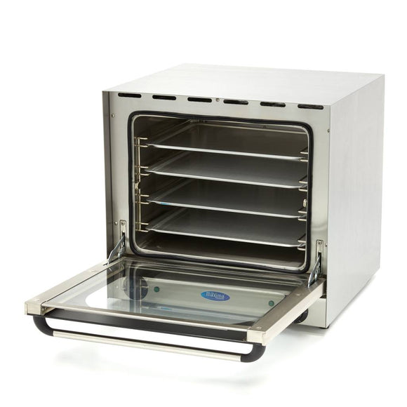 Cuptor electric pentru 4 tavi (43.5x31.5 cm), analogic, convectie, 2.62kW, 230V Cu un cuptor cu convectie