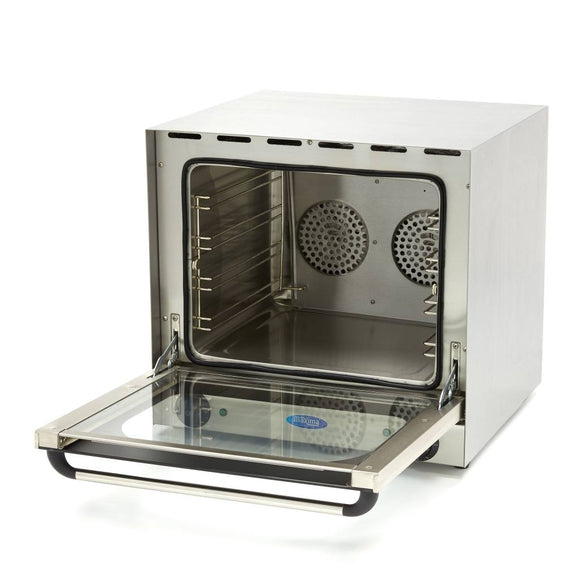 Cuptor electric pentru 4 tavi (43.5x31.5 cm), analogic, convectie, 2.62kW, 230V Cu un cuptor cu convectie