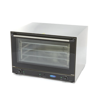 Cuptor electric pentru 4 tavi (60x40 cm), analogic, convectie, aburi, timer, 3.6 kW, 230V Cu acest cuptor cu convectie