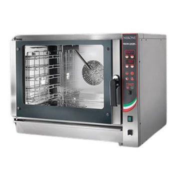 Cuptor electric 5 tavi (GN 11 sau 60x40 cm) comenzi digitale, cu abur, 6,45 kW