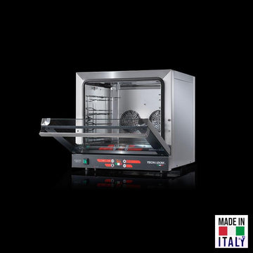 Cuptor electric pentru 4 tavi (60x40 cm) Tecnodom Nerone 600 PLUS 4T Digital, comanda digitala, convectie, 5,4 kW - Made in Italy