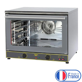 Cuptor pentru patiserie 4 tavi (60x40 cm), convectie, umidificare, timer, ventilator cu autorevers si 2 viteze, 6 kw, 380 V