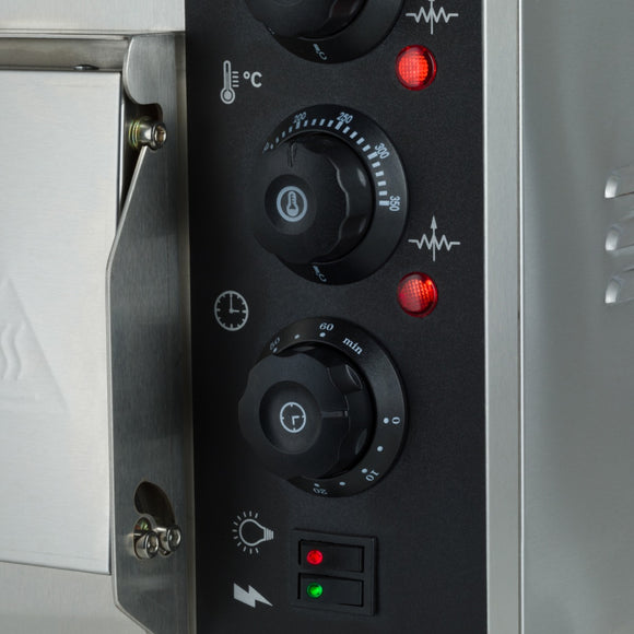 Cuptor pizza electric, 1 pizza x Ø40cm, 2kW