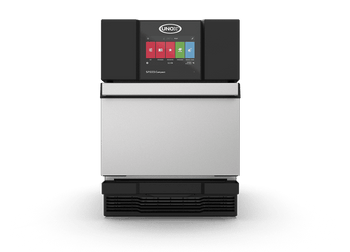 Cuptor de putere UNOXSPEED.Compact ECO alimentare electrica, comenzi touch screen cu display 9.5
