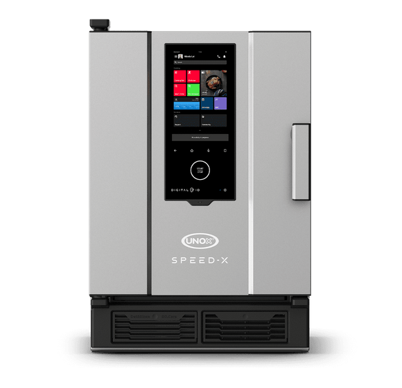 Cuptor de putere UNOXSPEED-X alimentare electrica, comenzi touch screen cu display 16