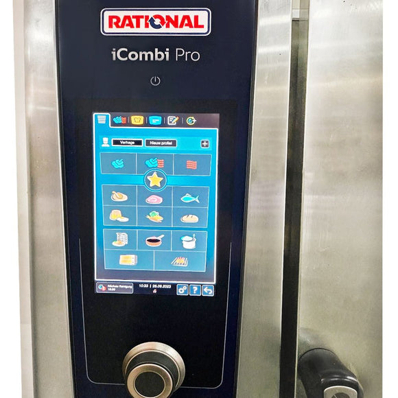 Cuptor RATIONAL iCombi Pro , 10 tavi GN 11, electric 18,9 kW Să gândești ceea ce nimeni