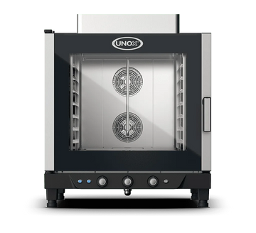 Cuptor UNOX pentru bucatarie CHEFLUX 7 tavi GN 11 alimentare pe gaz, comenzi electromecanice