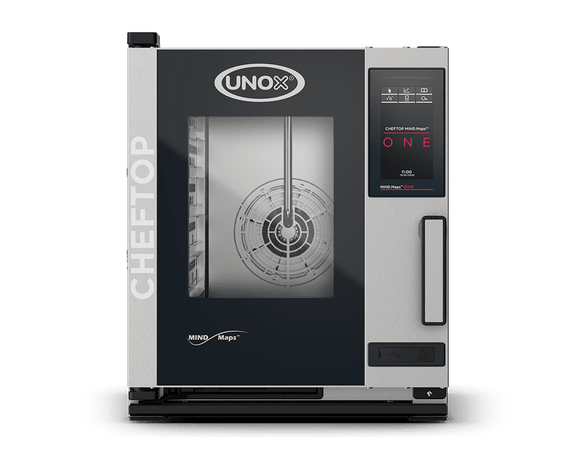 Cuptor UNOX pentru bucatarie CHEFTOP MIND.Maps COMPACT ONE 5 tavi GN 23 alimentare electrica, comenzi touch screen cu...