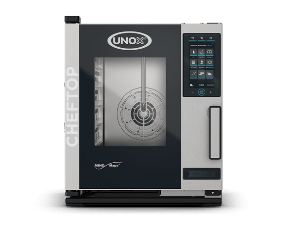 Cuptor UNOX pentru bucatarie CHEFTOP MIND.Maps COMPACT PLUS 5 tavi GN 11 alimentare electrica, comenzi touch screen cu...