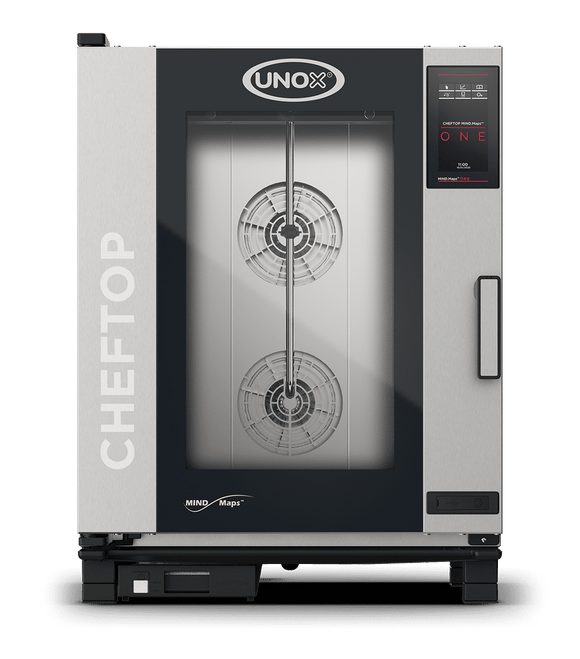 Cuptor UNOX pentru bucatarie CHEFTOP MIND.Maps ONE 10 tavi GN 11 alimentare electrica, comenzi touch screen cu display 9.5