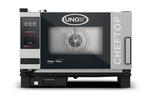 Cuptor UNOX pentru bucatarie CHEFTOP MIND.Maps ONE 3 tavi GN 11 alimentare electrica, comenzi touch screen cu display 9.5