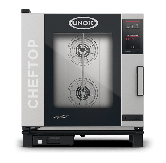 Cuptor UNOX pentru bucatarie CHEFTOP MIND.Maps ONE 7 tavi GN 11 alimentare electrica, comenzi touch screen cu display 9.5