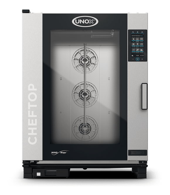 Cuptor UNOX pentru bucatarie CHEFTOP MIND.Maps PLUS 10 tavi GN 21 alimentare electrica, comenzi touch screen cu display 9.5
