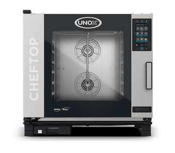 Cuptor UNOX pentru bucatarie CHEFTOP MIND.Maps PLUS 6 tavi GN 21 alimentare pe gaz, comenzi touch screen cu display 9.5