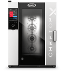Cuptor UNOX pentru bucatarie CHEFTOP-X 10 tavi GN 21 alimentare pe gaz, comenzi touch screen cu display 16