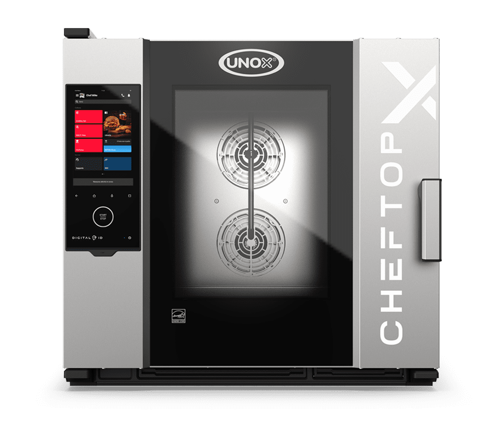 Cuptor UNOX pentru bucatarie CHEFTOP-X 6 tavi GN 21 alimentare electrica, comenzi touch screen cu display 16