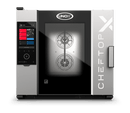 Cuptor UNOX pentru bucatarie CHEFTOP-X 6 tavi GN 21 alimentare pe gaz, comenzi touch screen cu display 16