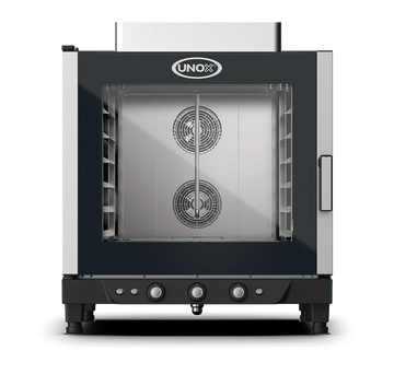 Cuptor UNOX pentru patiserie BAKERLUX 6 tavi 600x400 alimentare pe gaz, comenzi electromecanice