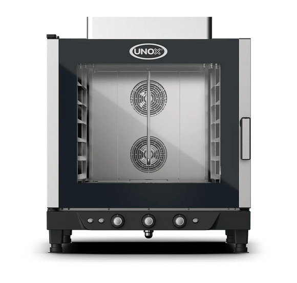 Cuptor UNOX pentru patiserie BAKERLUX 6 tavi 600x400 alimentare pe gaz, comenzi electromecanice