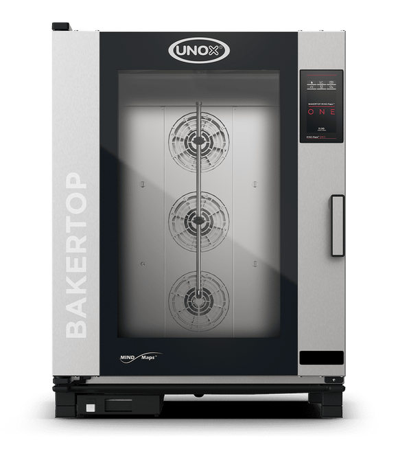 Cuptor UNOX pentru patiserie BAKERTOP MIND.Maps ONE 10 tavi 600x400 alimentare electrica, comenzi touch screen cu display 9.5