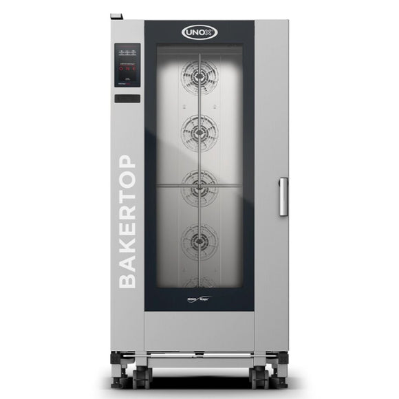 Cuptor UNOX pentru patiserie BAKERTOP MIND.Maps ONE 16 tavi 600x400 alimentare electrica, comenzi touch screen cu display 9.5